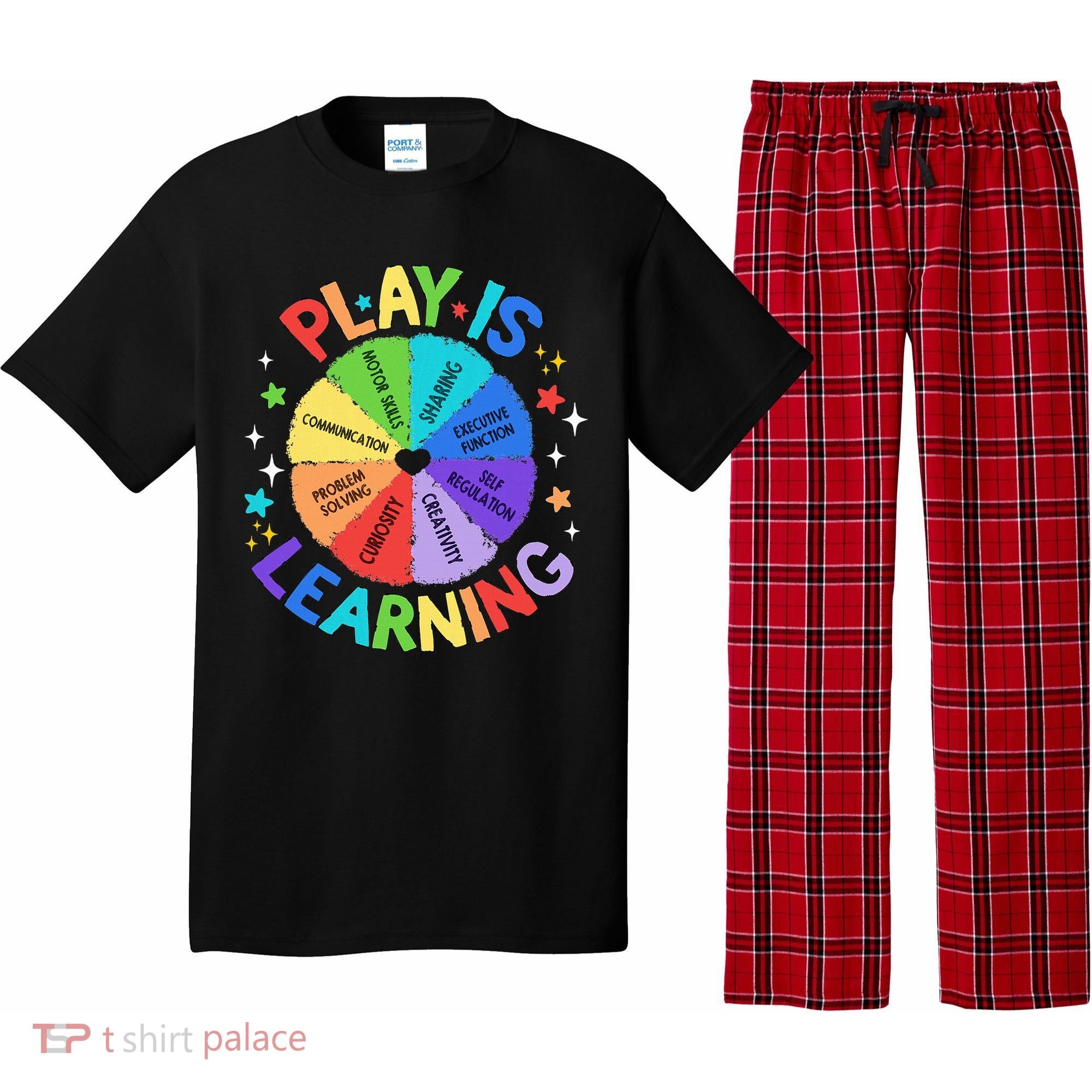 Play Is Learning Teachers Preschool Pajama Set
