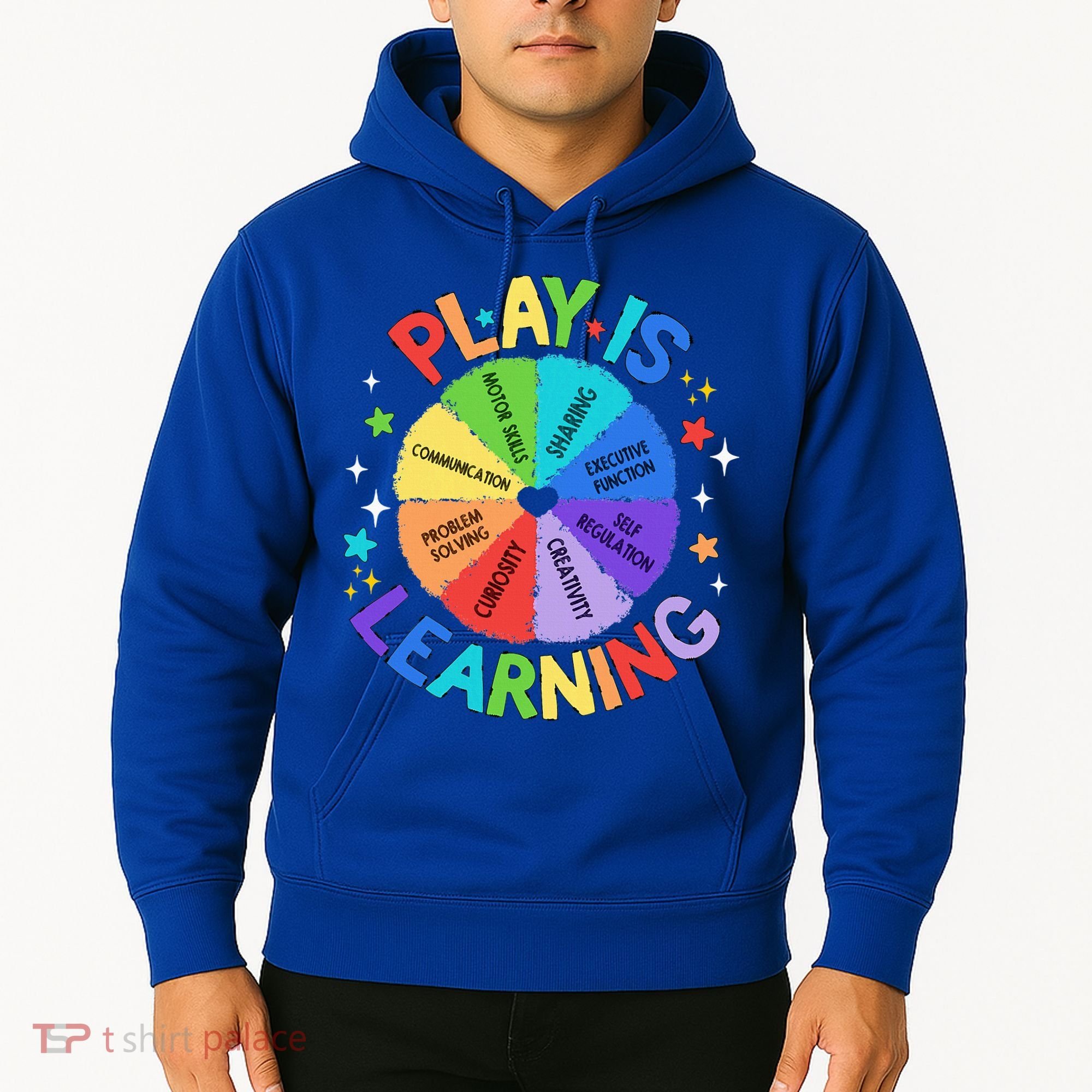 Play Is Learning Teachers Preschool Hoodie