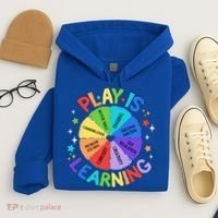 Play Is Learning Teachers Preschool Hoodie thumb 4