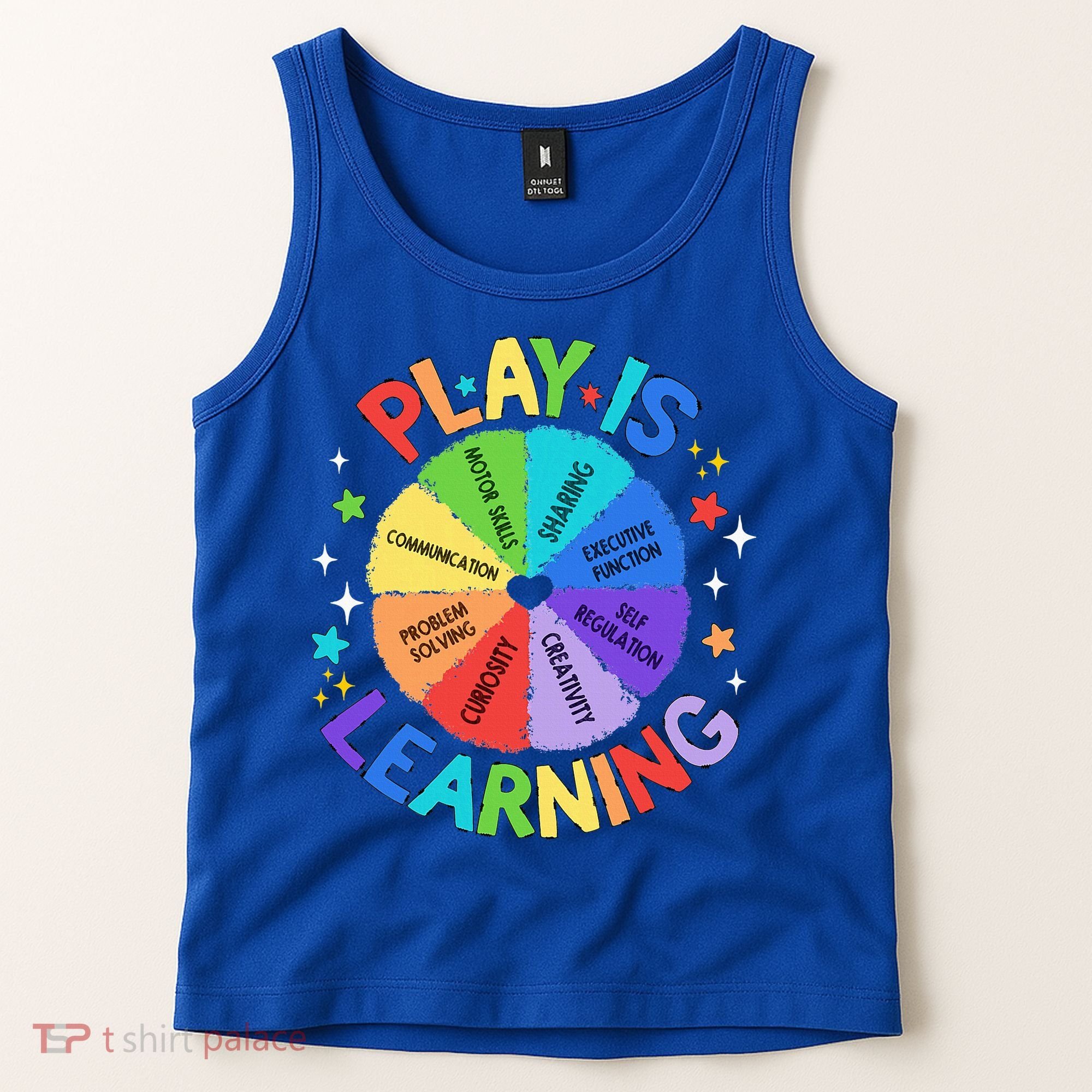 Play Is Learning Teachers Preschool Tank Top