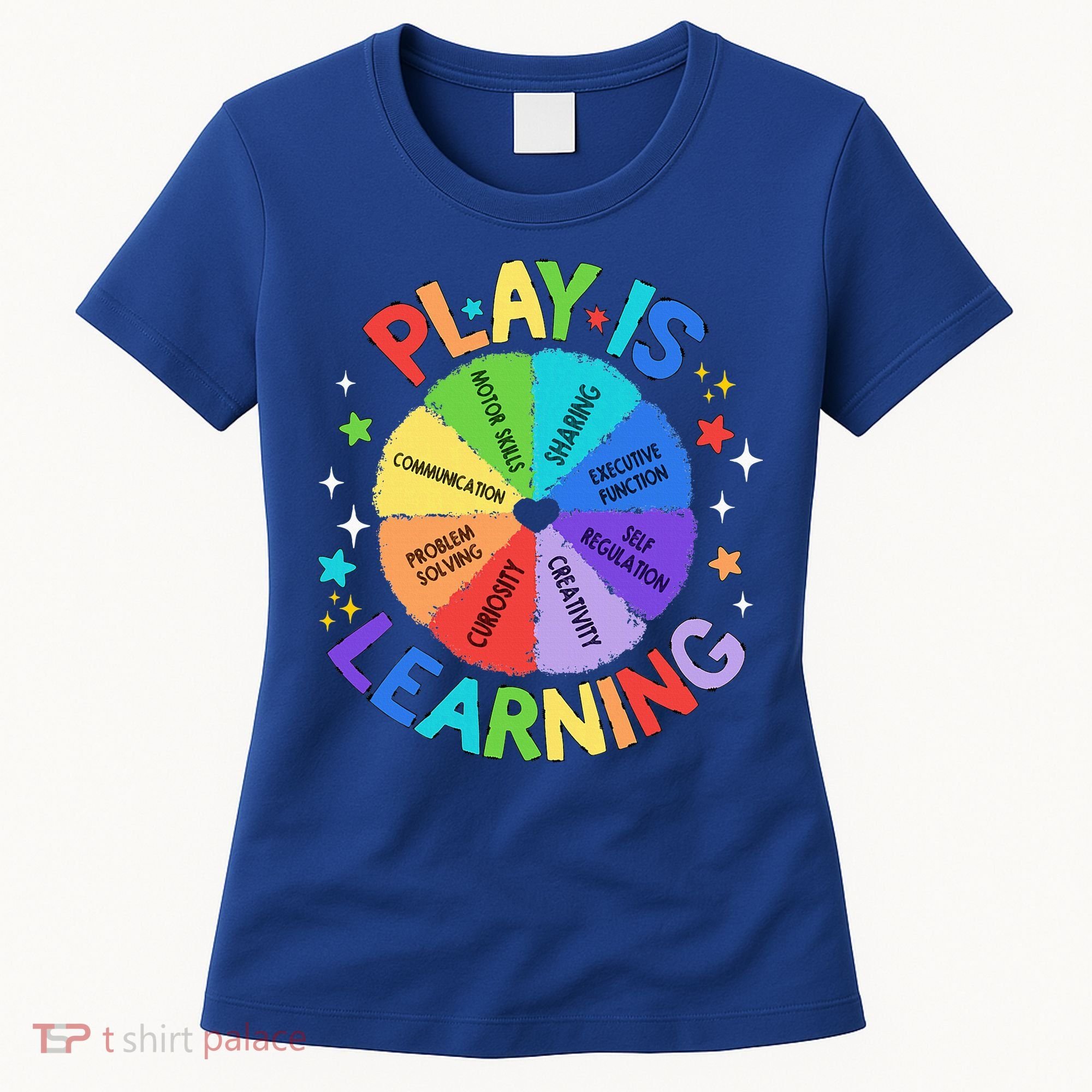 Play Is Learning Teachers Preschool Women's T-Shirt