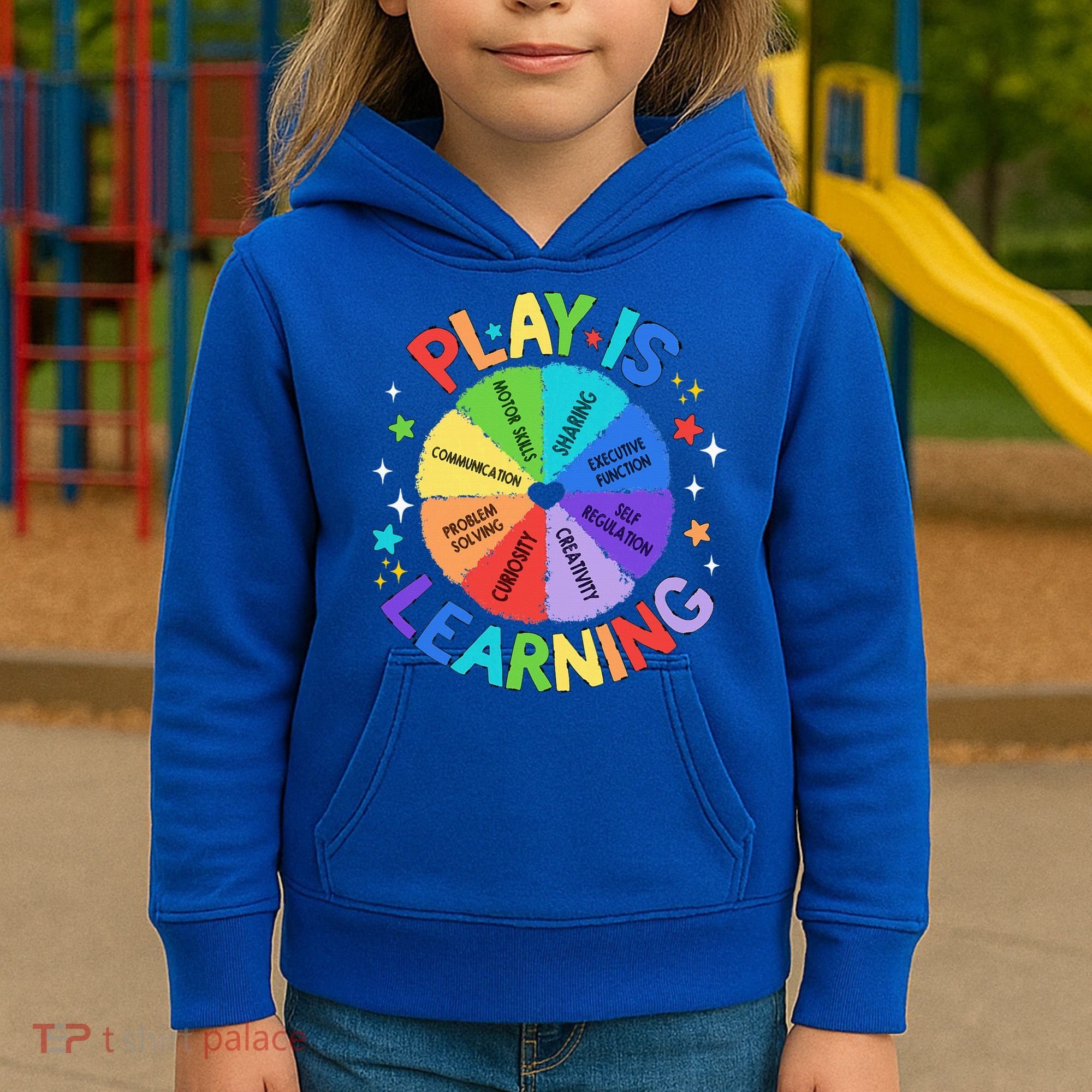 Play Is Learning Teachers Preschool Kids Hoodie