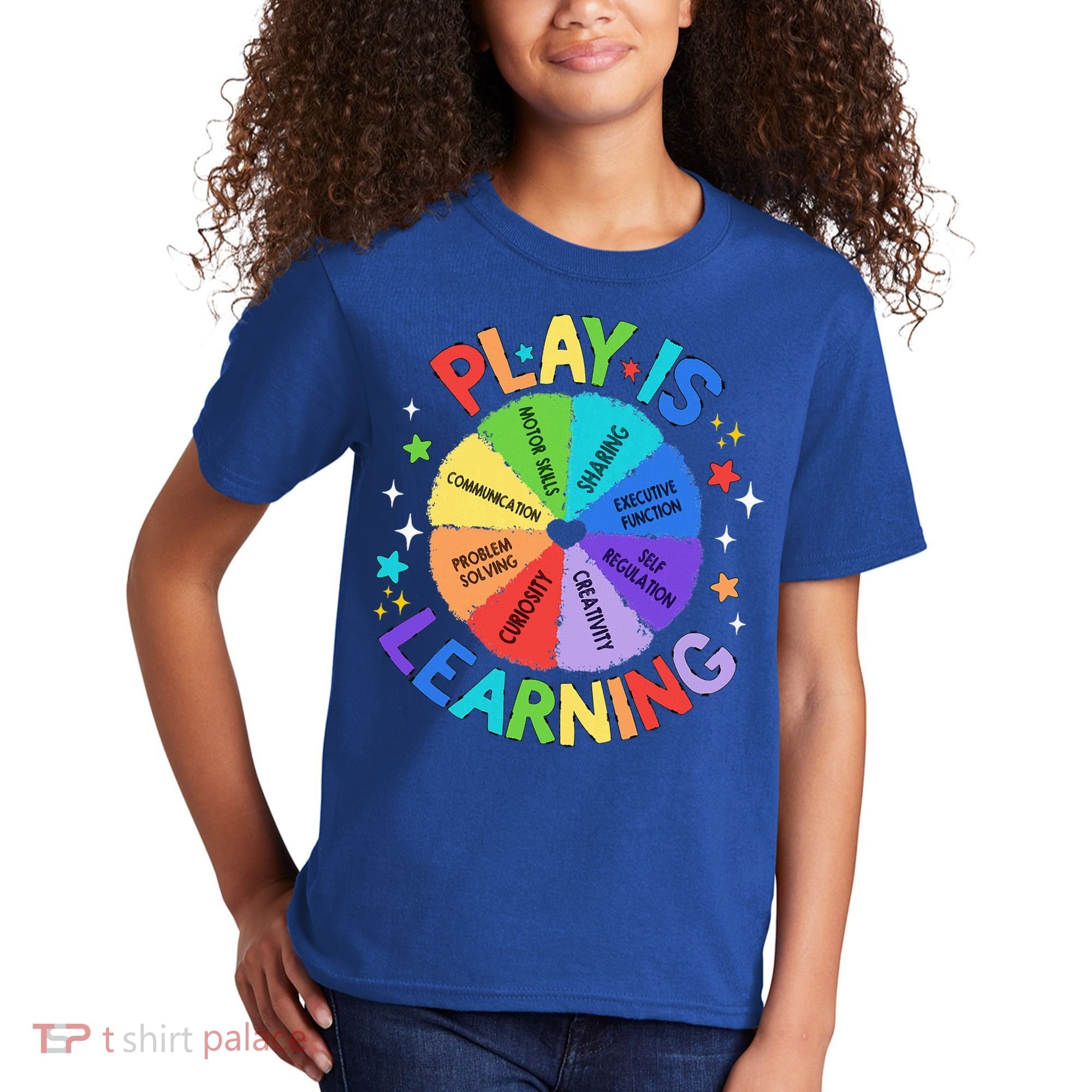 Play Is Learning Teachers Preschool Kids T-Shirt
