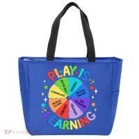 Play Is Learning Teachers Preschool Tote Bag thumb 0