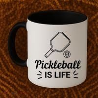 Pickleball Is Life Dink Enthusiast Gift. Coffee Mug thumb 2