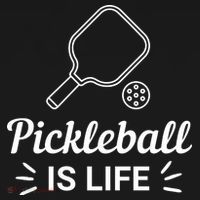 Pickleball Is Life Dink Enthusiast Gift. Ornament thumb 1
