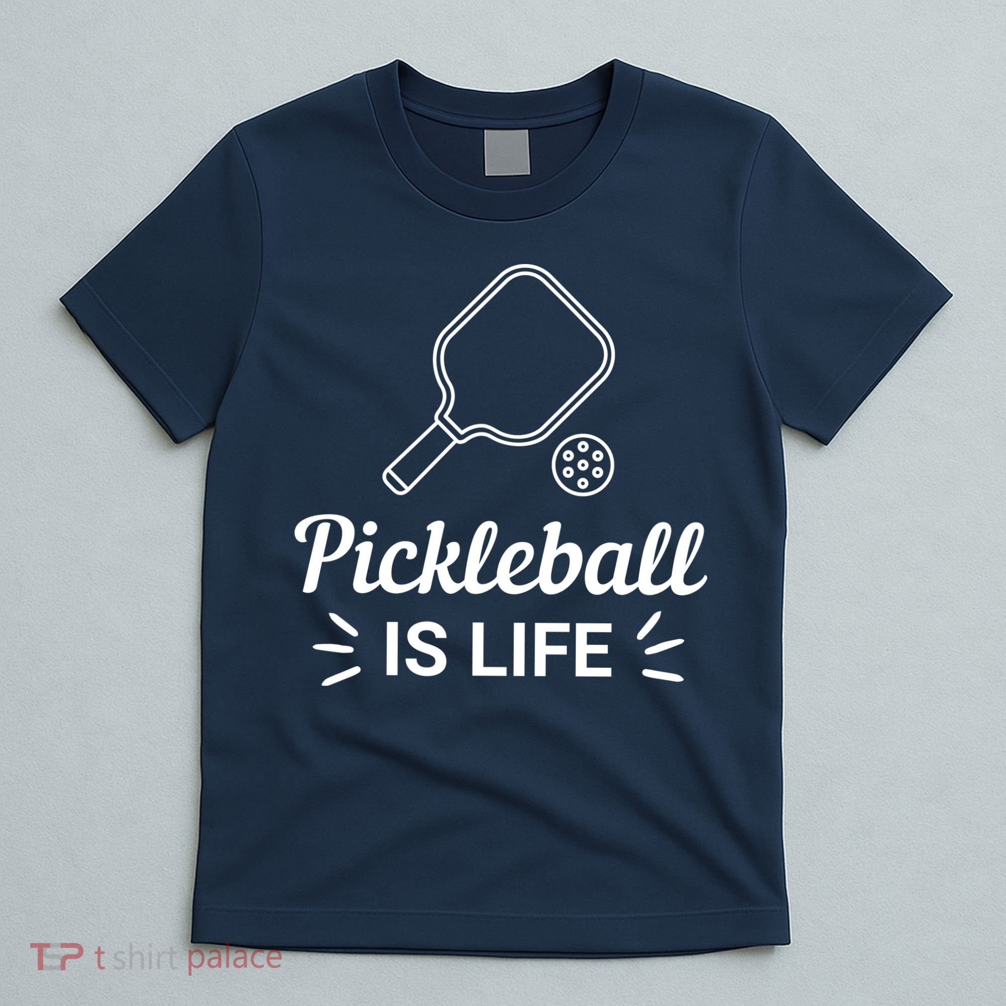 Pickleball Is Life Dink Enthusiast Gift. T-Shirt