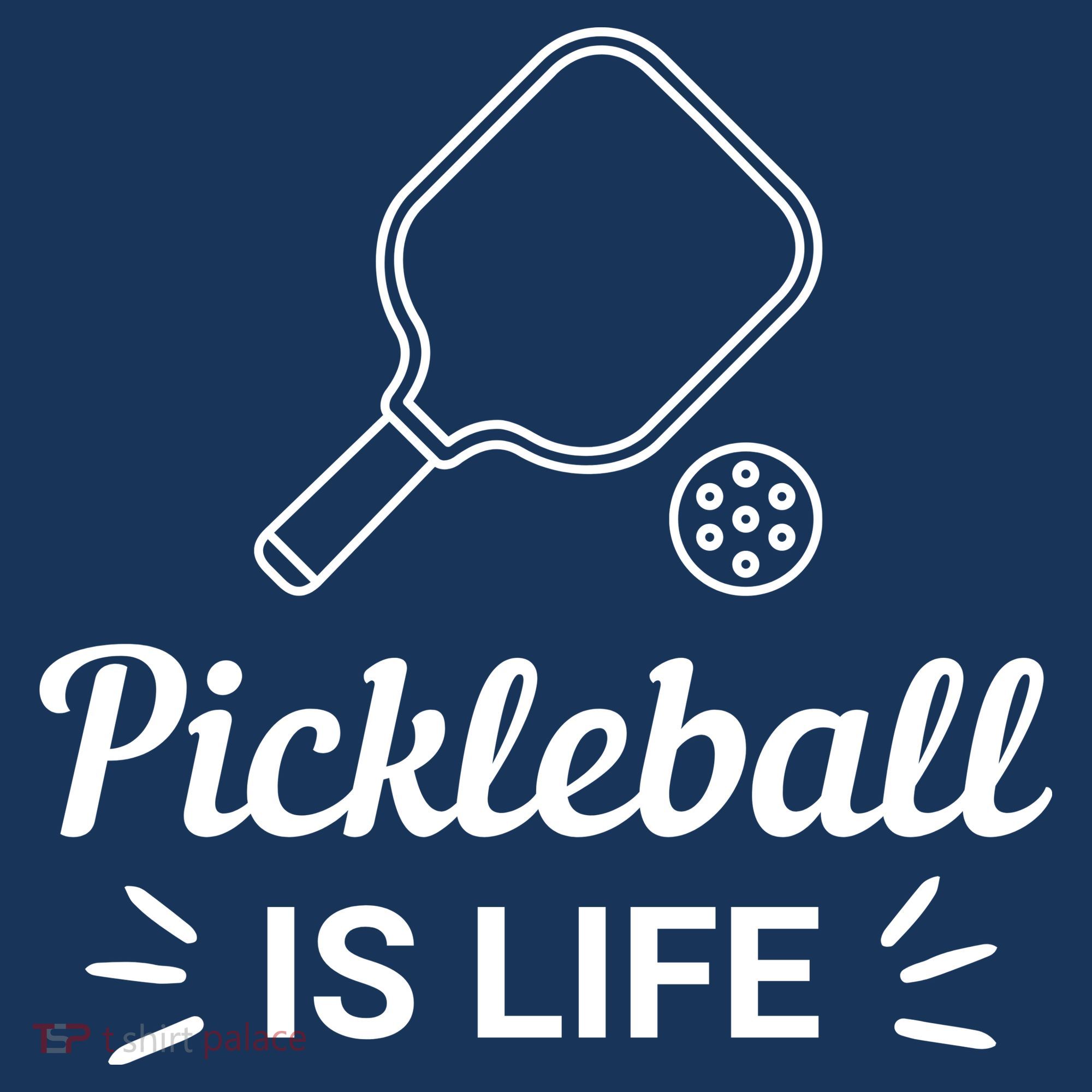 Pickleball Is Life Dink Enthusiast Gift. Mousepad