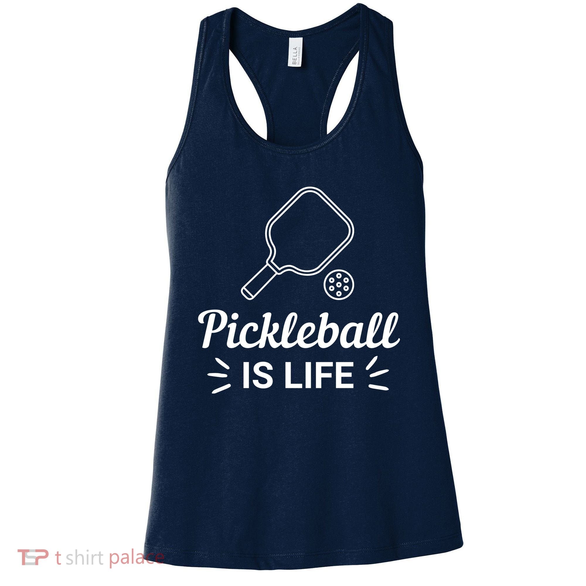 Pickleball Is Life Dink Enthusiast Gift. Women's Tank Top