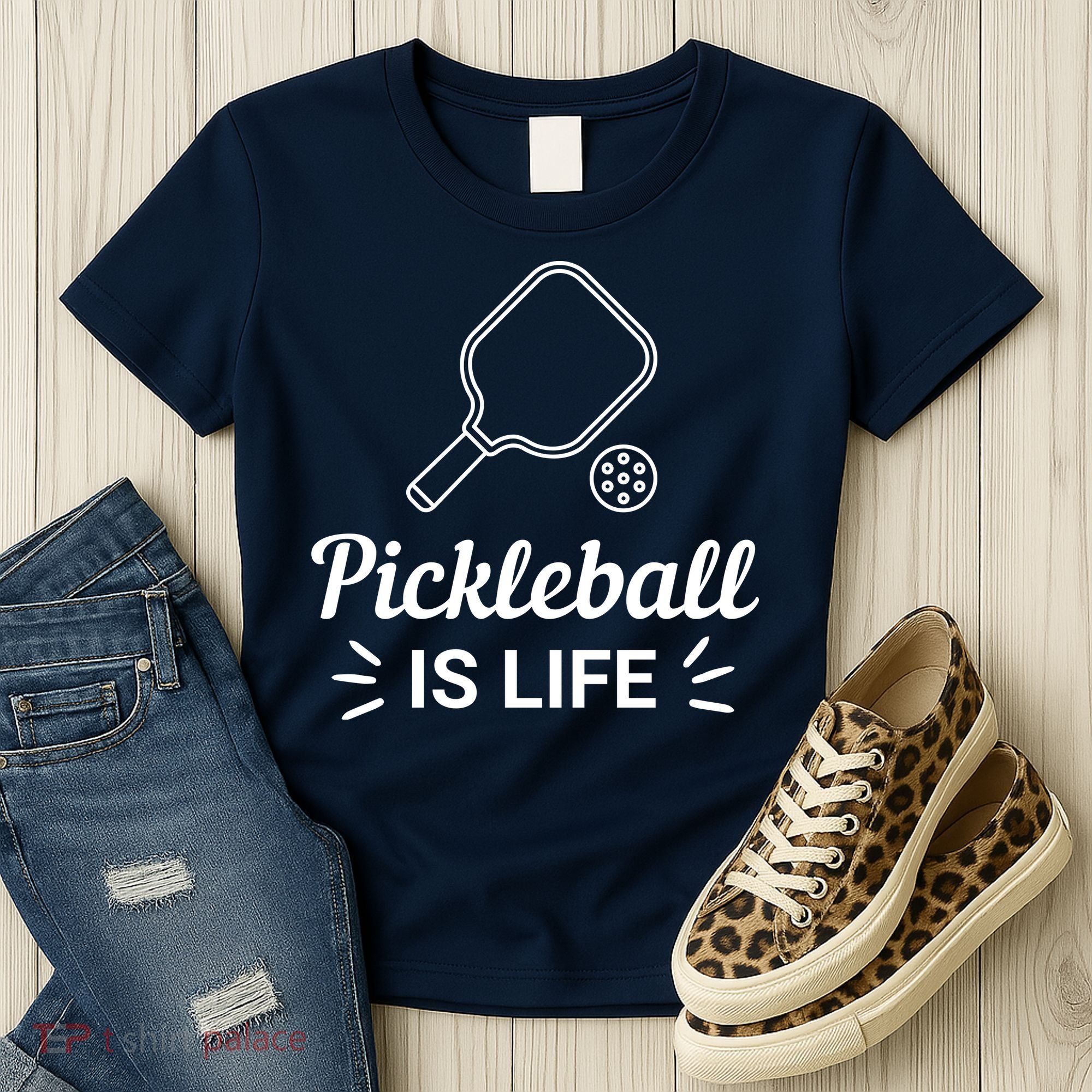 Pickleball Is Life Dink Enthusiast Gift. Women's T-Shirt