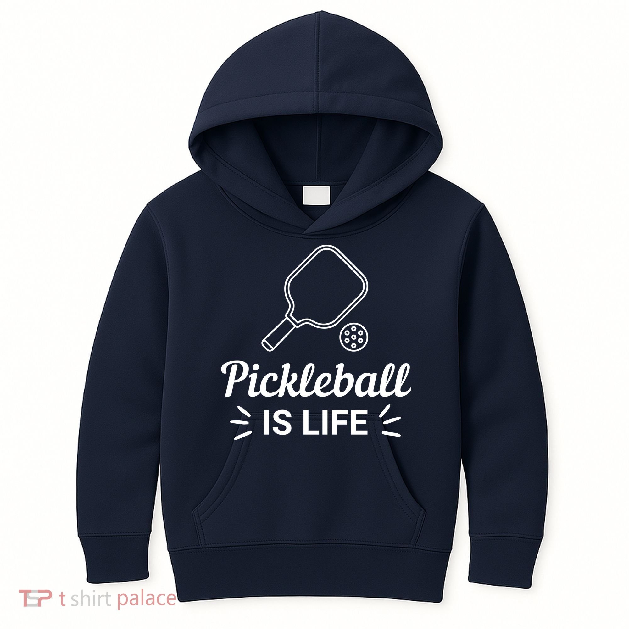 Pickleball Is Life Dink Enthusiast Gift. Kids Hoodie