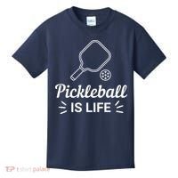 Pickleball Is Life Dink Enthusiast Gift. Kids T-Shirt thumb 0
