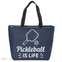 Pickleball Is Life Dink Enthusiast Gift. Tote Bag thumb 0