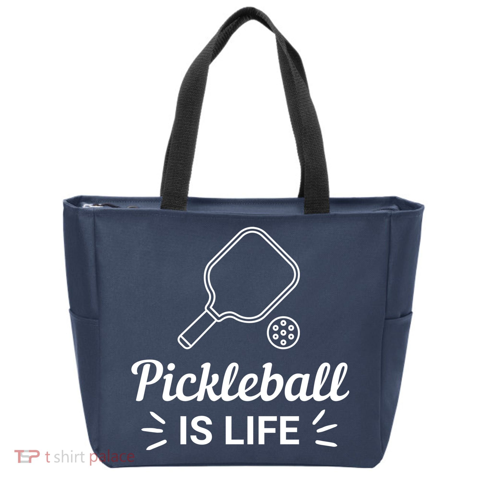 Pickleball Is Life Dink Enthusiast Gift. Tote Bag