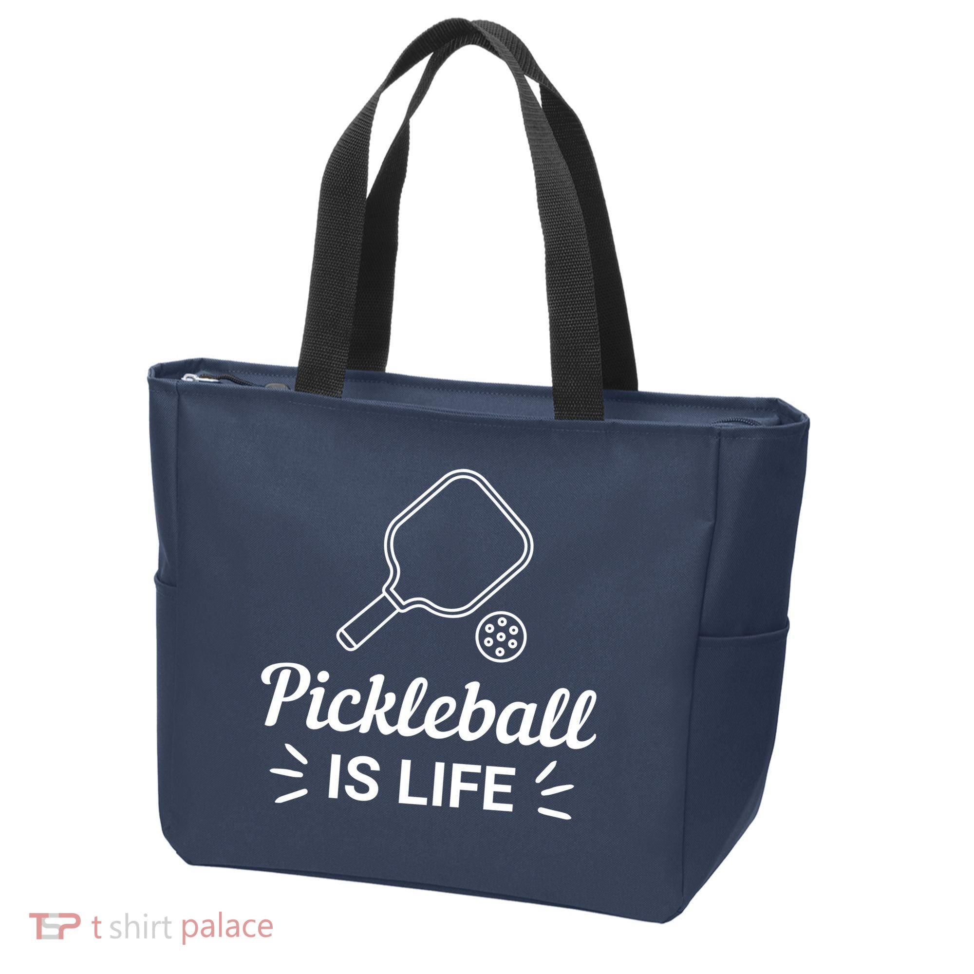 Pickleball Is Life Dink Enthusiast Gift. Tote Bag