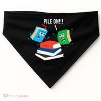 Pile On Books USA-Made Doggie Bandana thumb 0