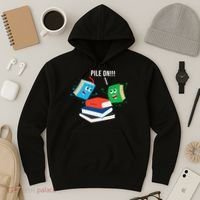 Pile On Books Hoodie thumb 3