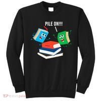 Pile On Books Sweatshirt thumb 0