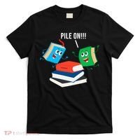 Pile On Books T-Shirt thumb 0