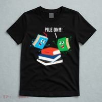 Pile On Books T-Shirt thumb 5