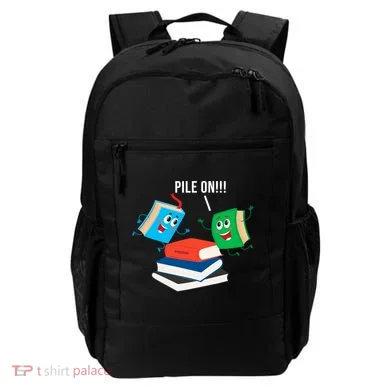 Pile On Books Backpack