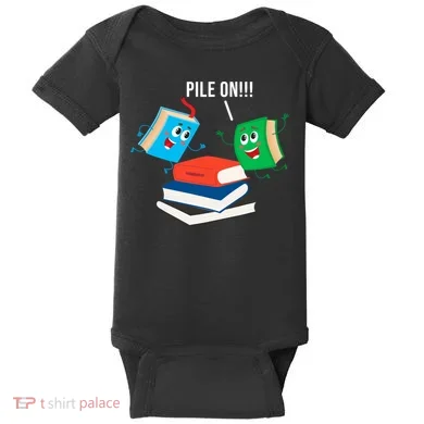 Pile On Books Baby Bodysuit