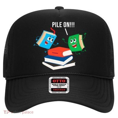 Pile On Books Hat
