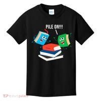 Pile On Books Kids T-Shirt thumb 0