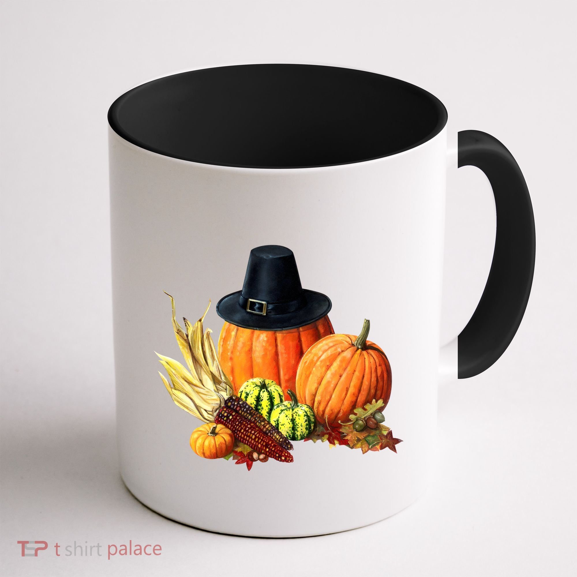 Pilgrim Thanksgiving Coffee Mug