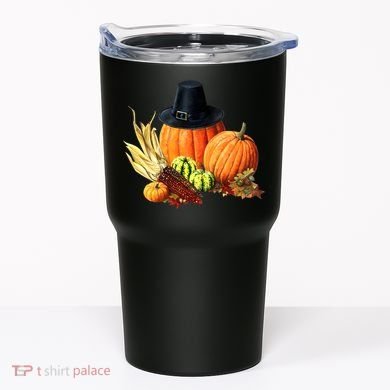 Pilgrim Thanksgiving Tumbler