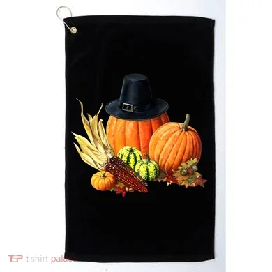 Pilgrim Thanksgiving Golf Towel