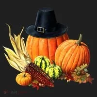 Pilgrim Thanksgiving Golf Towel thumb 3