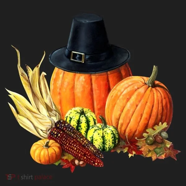 Pilgrim Thanksgiving Golf Towel