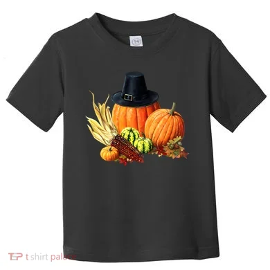 Pilgrim Thanksgiving Toddler T-Shirt