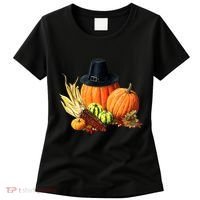 Pilgrim Thanksgiving Women's T-Shirt thumb 0