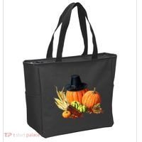 Pilgrim Thanksgiving Tote Bag thumb 2
