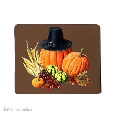 Pilgrim Thanksgiving Mousepad