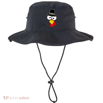 Pilgrim Turkey Big Face Thanksgiving Bucket Hat