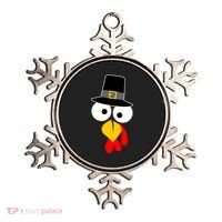 Pilgrim Turkey Big Face Thanksgiving Ornament thumb 0