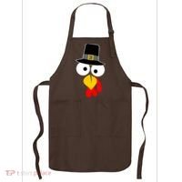 Pilgrim Turkey Big Face Thanksgiving Apron thumb 0