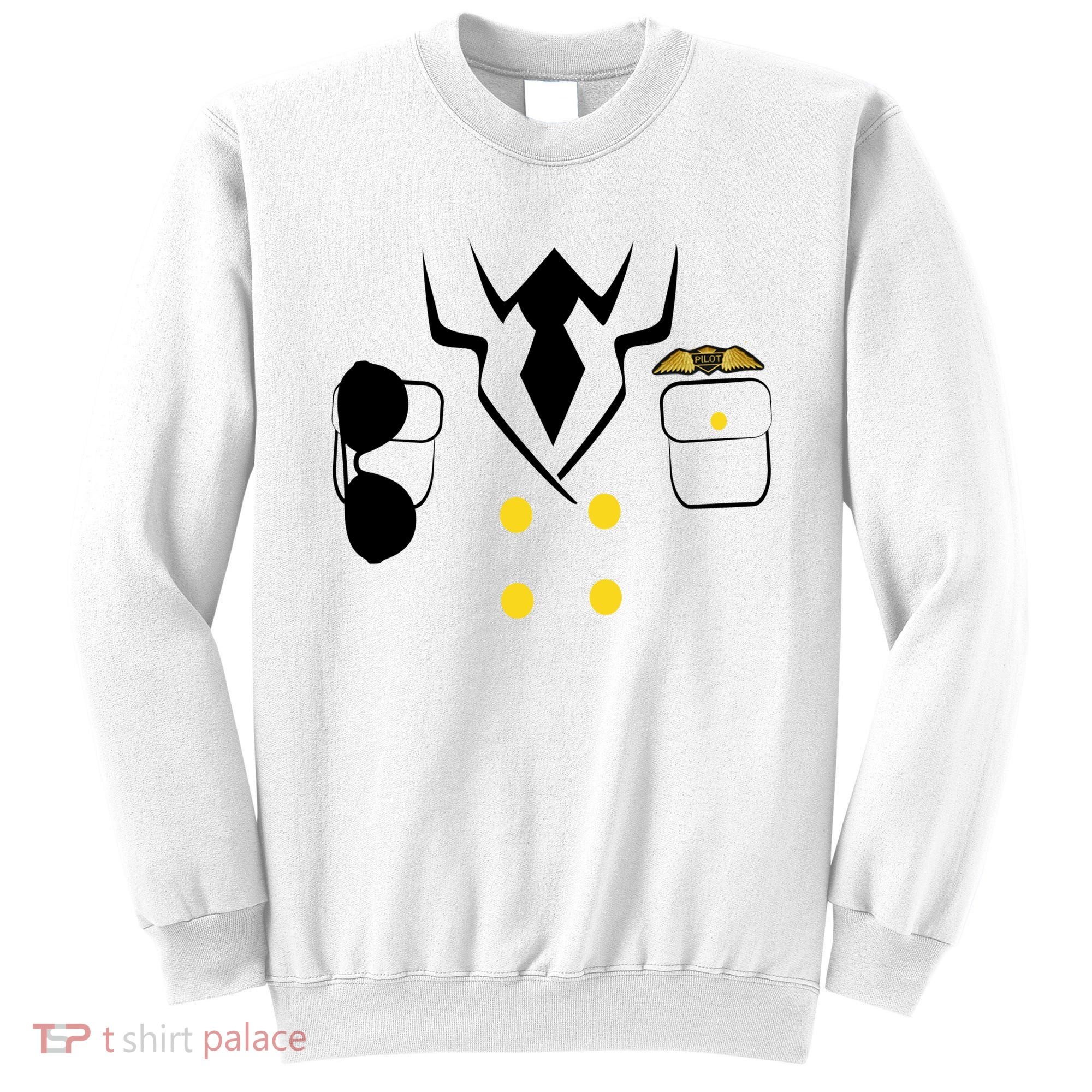 Pilot Costume Uniform Sweatshirt
