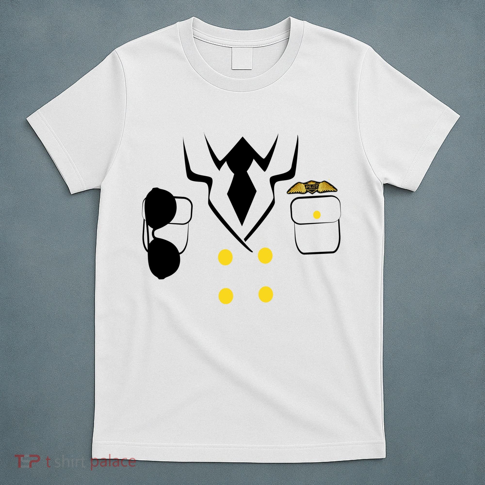 Pilot Costume Uniform T-Shirt