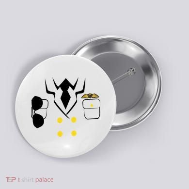 Pilot Costume Uniform Button