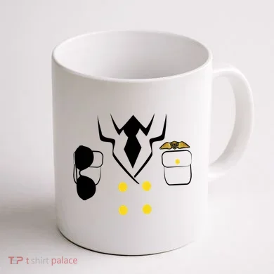 Pilot Costume Uniform Coffee Mug back