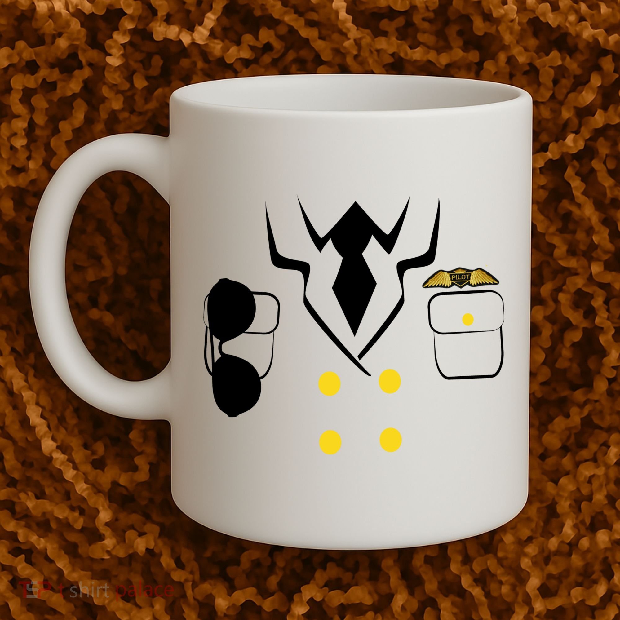 Pilot Costume Uniform Coffee Mug