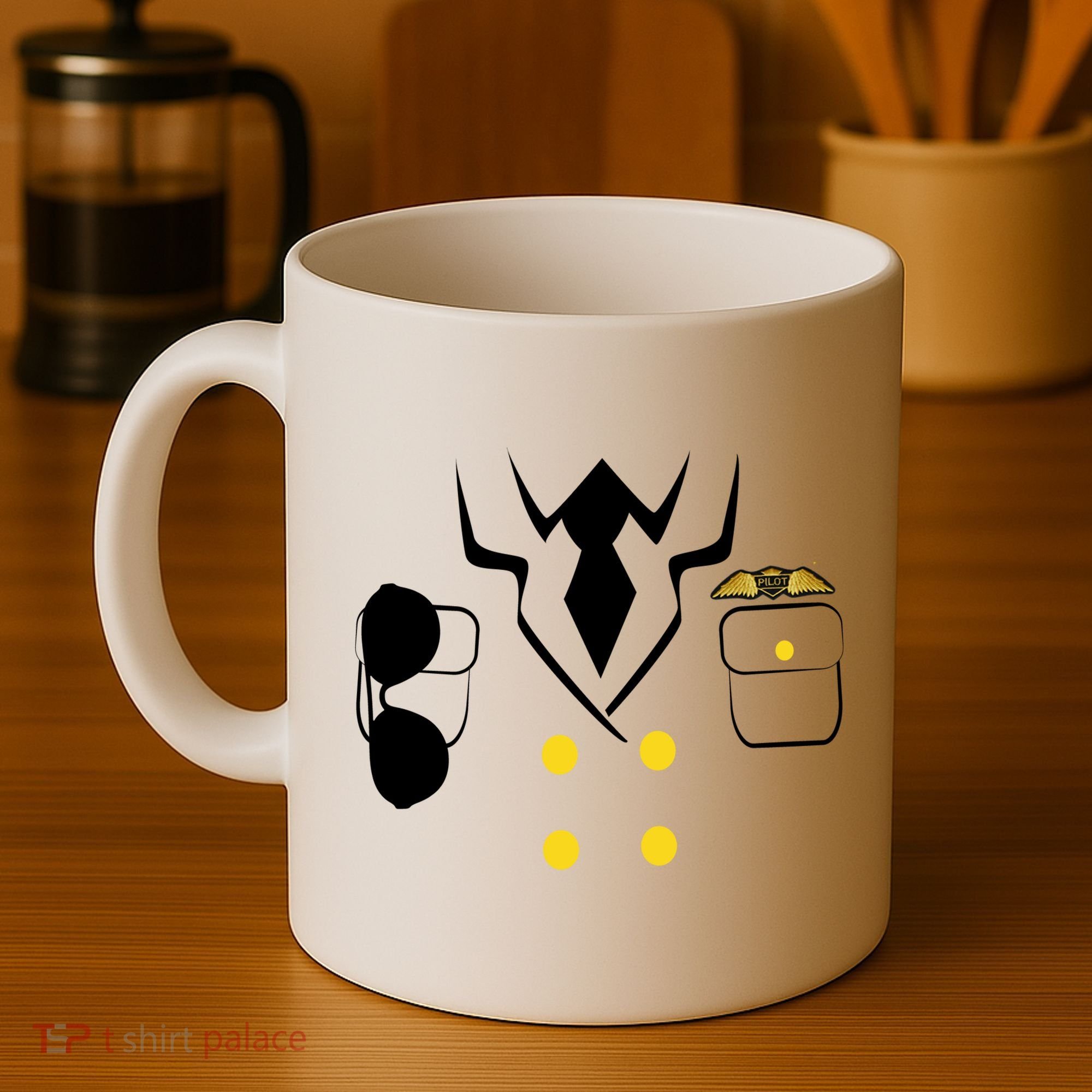 Pilot Costume Uniform Coffee Mug