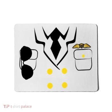 Pilot Costume Uniform Mousepad