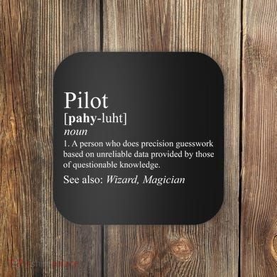 Pilot Definition Coaster