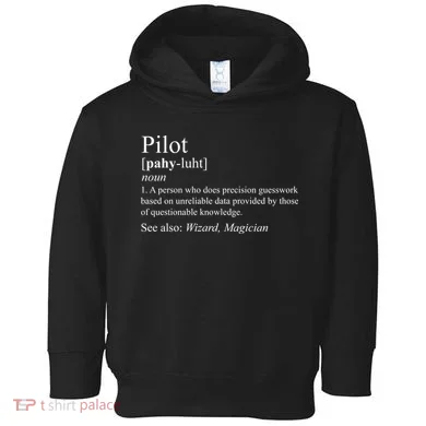 Pilot Definition Toddler Hoodie