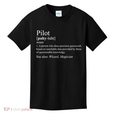 Pilot Definition Kids T-Shirt